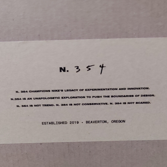 NIKE OFFLINE N.354 MEN’S SLIDE SHOES VAST GREY WHITE SIZE 13 NEW IN BOX - Picture 9 of 16